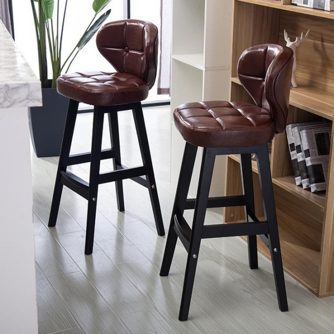 Upgrade Your Bar with This Modern and Elegant PU Stool in Synthetic Leather 3