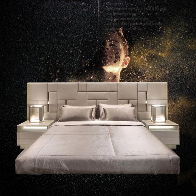 Contemporary Full Size Upholstered Bed Master Bedroom Furniture 0