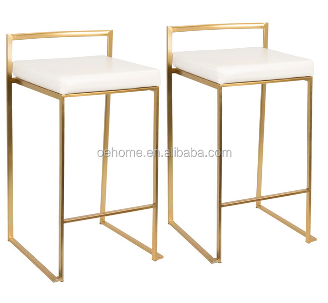 Industrial Restaurant Bar Stools Metal Counter 24 Inch Hotel Furniture 1