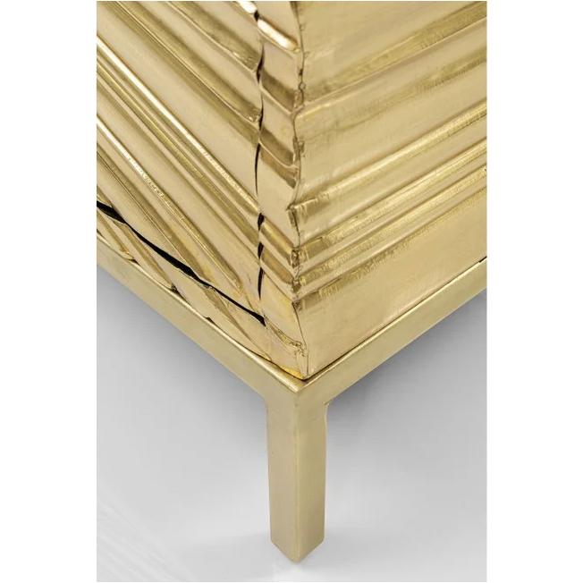 Low Wooden Mirrored Living Room Sideboard TV Stand 10