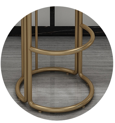 Modern High Gold Outdoor Italian Colorful Metal Frame Iron Bar Stools for Restaurants 9