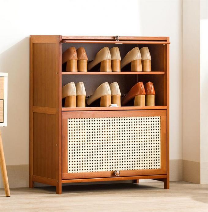 Bamboo 5 Tier Wooden Shoe Rack Storage Organizer Furniture 16