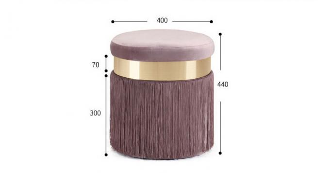 Velvet Seat Metal Counter Bar Stools Chair for Coffee Shop and Living Room Function 12