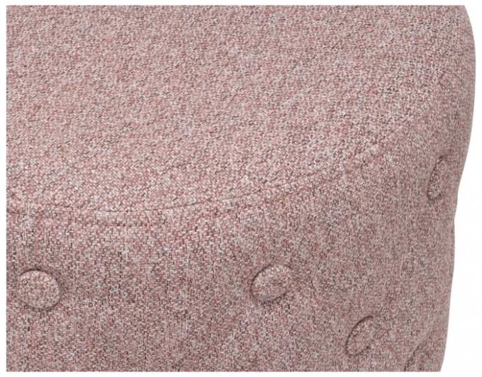 Plastic Wooden Round Ottoman Stool Seat Chair Pouf 8