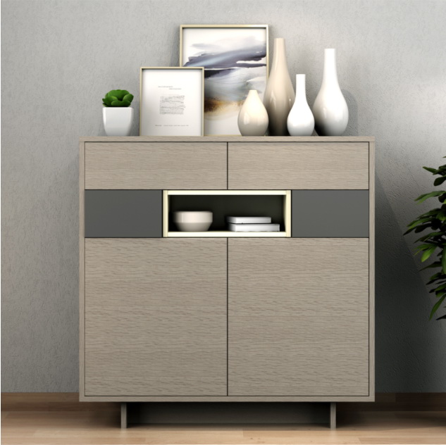 Plywood Slim Wooden Shoe Cabinet Rack Storage Modern Home Furniture 3 Tier 5
