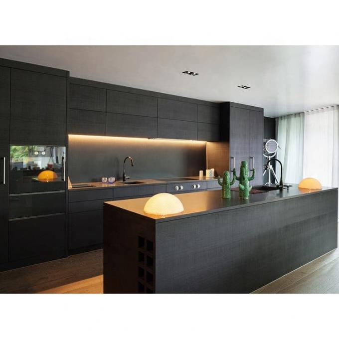 Modern Aluminium Corner Kitchen Pantry Cabinet Melamine Cupboards 1