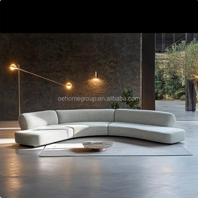 Minimalistische woonkamersofa Italiaanse modeontwerp voor ontspanning en comfort in de vrije tijd 5
