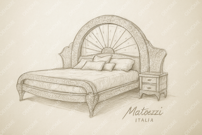 Ubah Kamar Tidur Gaya Modern Inggris Ranjang Ukuran Kingsize Menampilkan Rangka Kayu Kristal Berlian Dan Desain Terbaru 1