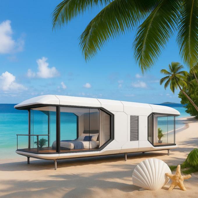 Nhà cabin có thể tháo rời Công viên Nhà vườn di động Với mái che Nhà kho ngoài trời di động cho vườn 12