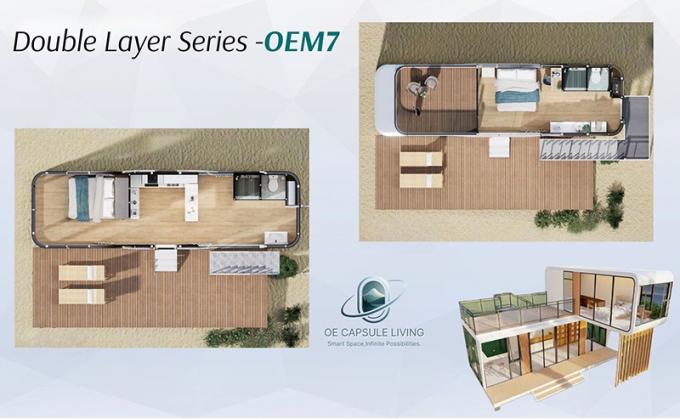 Nhà cabin có thể tháo rời Công viên Nhà vườn di động Với mái che Nhà kho ngoài trời di động cho vườn 2