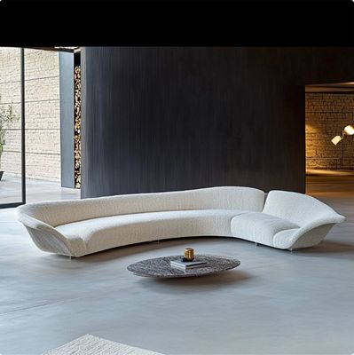 Sofa Sudut Modern Meja Awan Bulat Bagian Kamar Tidur Putih Modern Velvet Sofa Kamar Tidur Sofa Set Modern